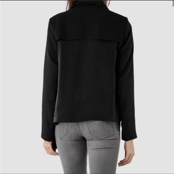 NWOT All Saints Black Bayle Monument Jacket - Picture 11 of 13